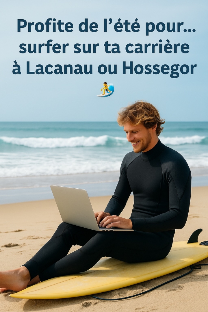 Profite de l&rsquo;&eacute;t&eacute; pour t&rsquo;installer &agrave; Lacanau ou Hossegor en portage salarial 