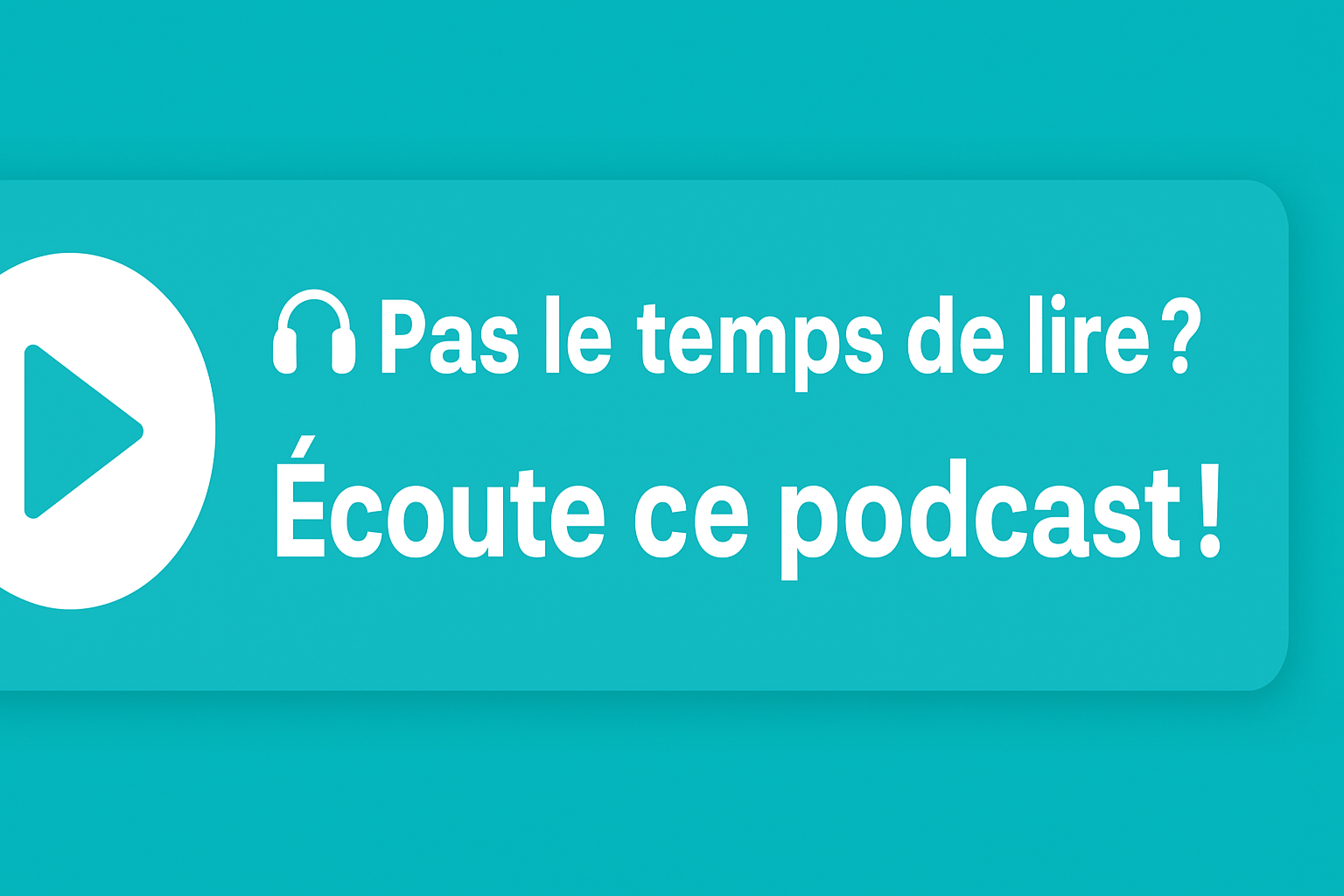 Écoute ce podcast
